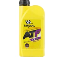 Трансмиссионное масло Bardahl ATF III синтетическое 1 л 36281
