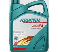 Трансмиссионное масло ADDINOL ATF XN 5 синтетическое, 4 л 74410525