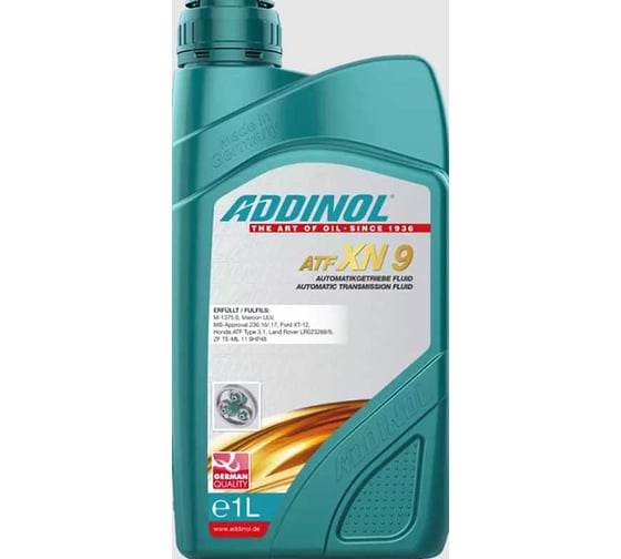 Трансмиссионное масло ADDINOL ATF XN 9 синтетическое, 1 л 74410907 1