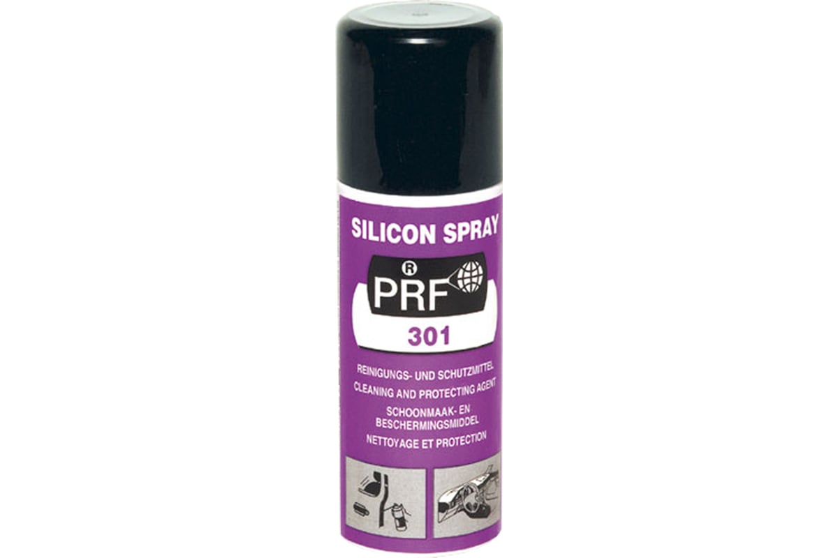 Силиконовая смазка для авто спрей PRF 301 Silicon Spray - выгодная цена,  отзывы, характеристики, фото - купить в Москве и РФ