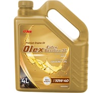Масло моторное OLEX 4 л Extra Gasoline SL 10W-40 PK0101544