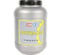 Пластичная смазка UNIX Литол-24 СТО, банка 2кг 4638391