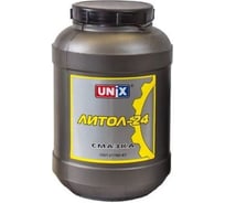 Пластичная смазка UNIX Литол-24, банка 2кг 4602897