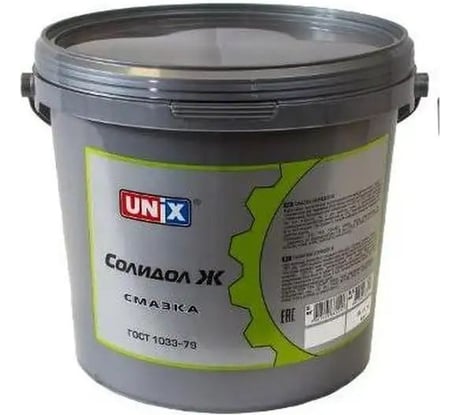 Солидол жировой UNIX ведро 5 кг 4602200