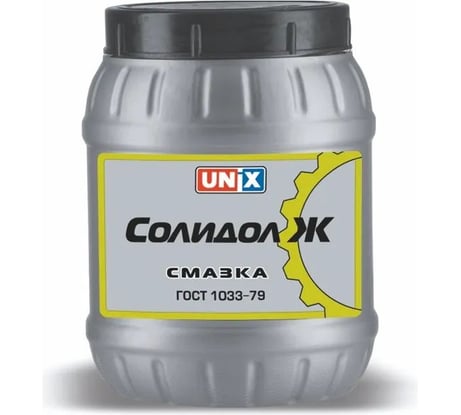 Солидол жировой UNIX ведро 9,5 кг 4602217