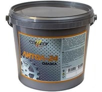 Пластичная смазка Wezer Литол-24, ведро 9,5кг 4607854
