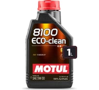 Моторное масло MOTUL 8100 ECO-CLEAN 5W30 1 л 113548