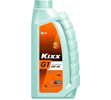 Моторное масло KIXX G1 SN Plus, 5W40, синтетическое, 1 л L2102AL1E1