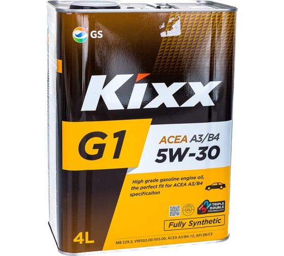 Моторное масло KIXX G1 5W30, синтетическое, 4 л L531044TE1