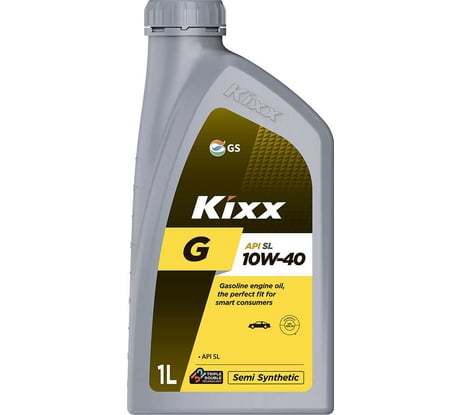 Моторное масло KIXX G SL 10W40, полусинтетическое, 1 л L5316AL1E1