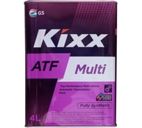 Трансмиссионное масло KIXX ATF Multi Plus синтетическое, 4 л L251844TE1