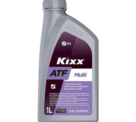 Трансмиссионное масло KIXX ATF Multi синтетическое, 1 л L2518AL1E1