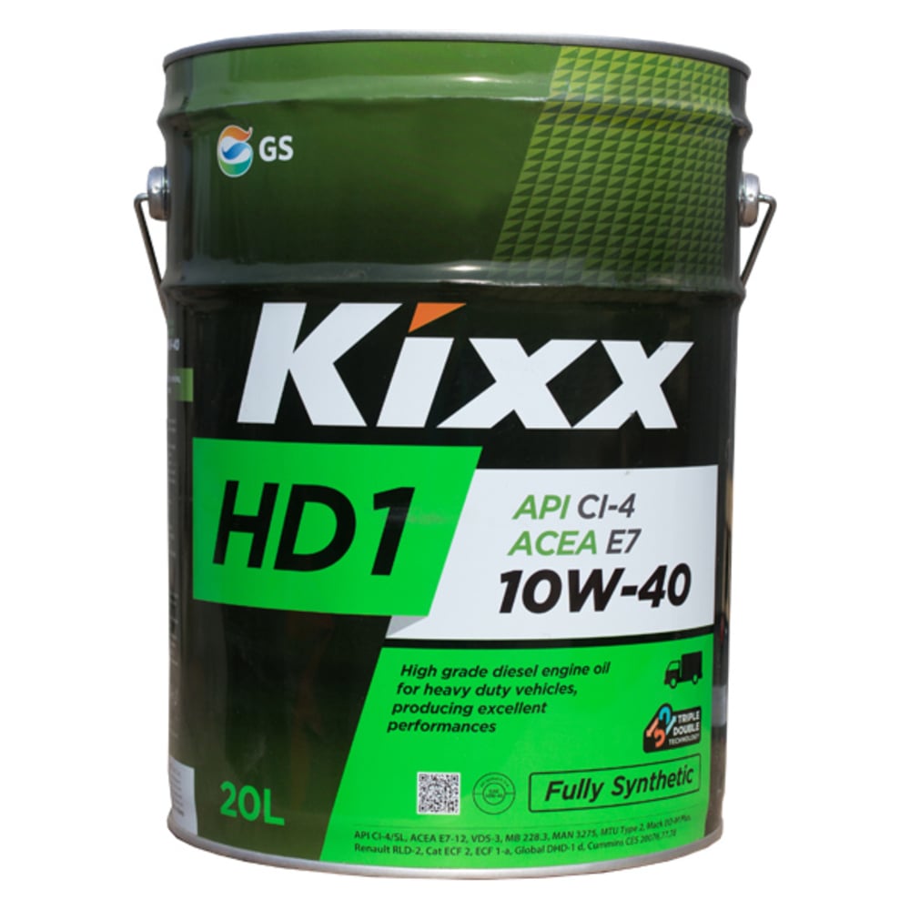 Моторное масло KIXX HD1 10W40, синтетическое, 20 л L2061P20E1 .