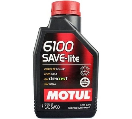 Моторное масло MOTUL 6100 SAVE-LITE 5W30 1 л 113435
