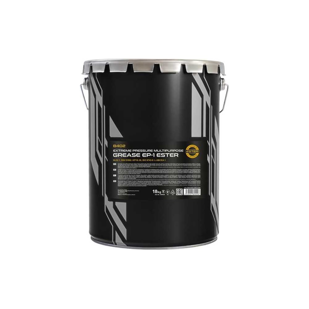 Пластичная противозадирная смазка MANNOL EXTREME PRESSURE MULTIPURPOSE ...