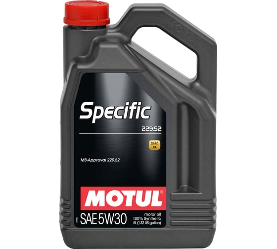 Моторное масло MOTUL SPECIFIC 229.52 5W30 5 л 113210
