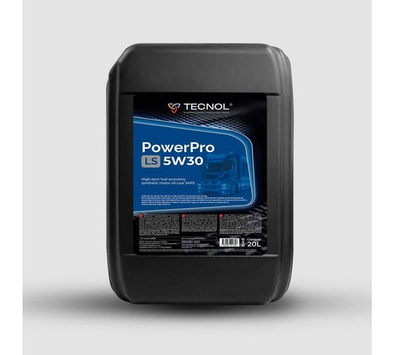 Синтетическое масло TECNOL PowerPro LS 5w30 LowSaps API CK-4/CJ-4/SN 394180-020