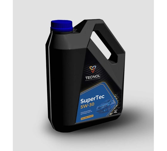 Масло TECNOL SuperTec 5w30  API SN/CF универсальное синтетическое моторное масло 394020-004
