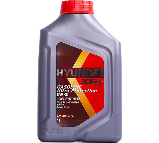 Масло HYUNDAI XTeer Gasoline Ultra Protection 0W-30 1л 1011122 1