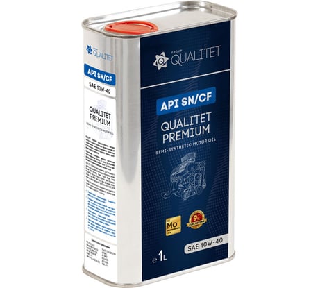 Моторное масло Квалитет QUALITET PREMIUM API SN/CF, SAE 10W-40 4603775080992