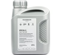 Моторное масло VAG VW/Audi/Skoda/Seat SPECIAL G 5W-40, синтетическое, 1 л GR52502M2