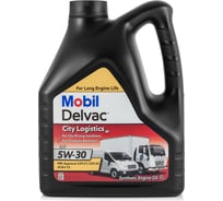 Моторное масло MOBIL Delvac City Logistics M 5W30 синтетическое 4 л 153904