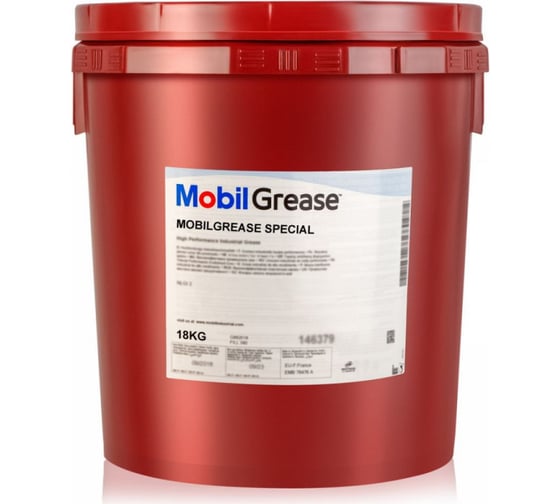 Смазка MOBIL Grease Special с дисульфатом молибдена 18 кг 143986