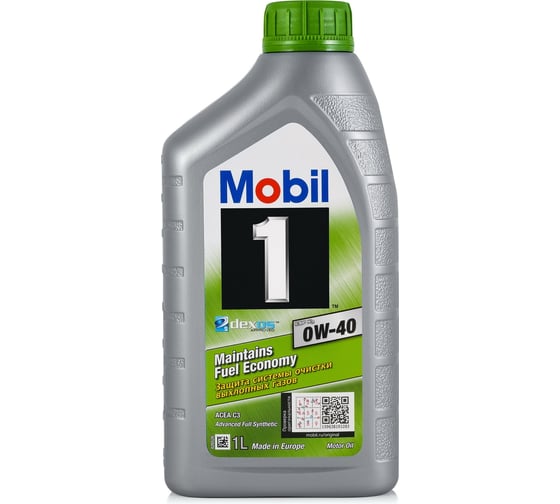 Моторное масло MOBIL 1 ESP X3 0W40 синтетическое 1 л 154148