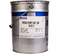 Пластичная смазка MOBIL temp SHC 100 NLGI 2 18 кг 152634