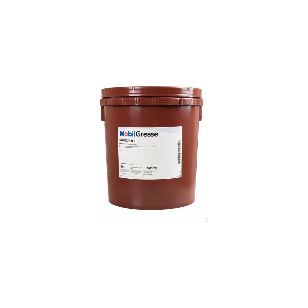 Пластичная смазка MOBIL Unirex N 3 NLGI 3 18 кг 152929 - выгодная цена ...