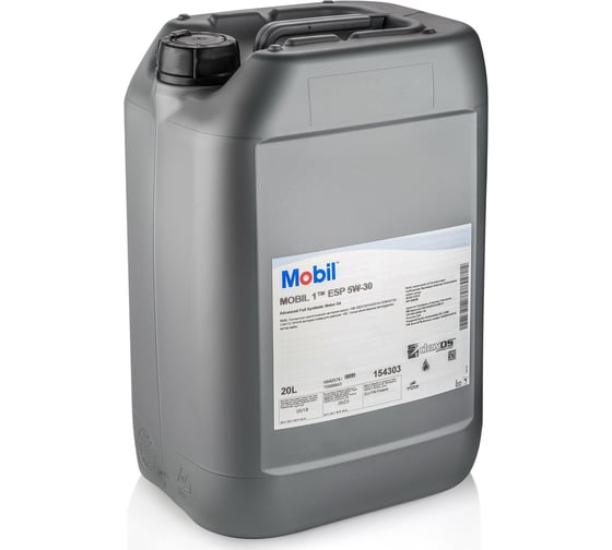Моторное масло MOBIL 1 ESP 5W30 синтетическое 20 л 154303