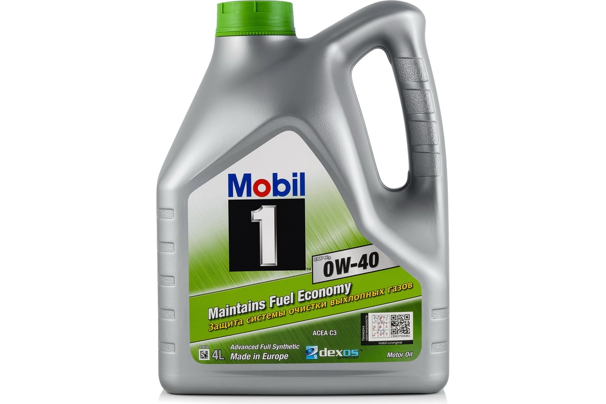 Моторное масло MOBIL 1 ESP X3 0W40 синтетическое 4 л 154149 - выгодная ...
