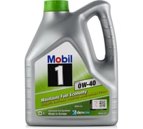 Моторное масло MOBIL 1 ESP X3 0W40 синтетическое 4 л 154149