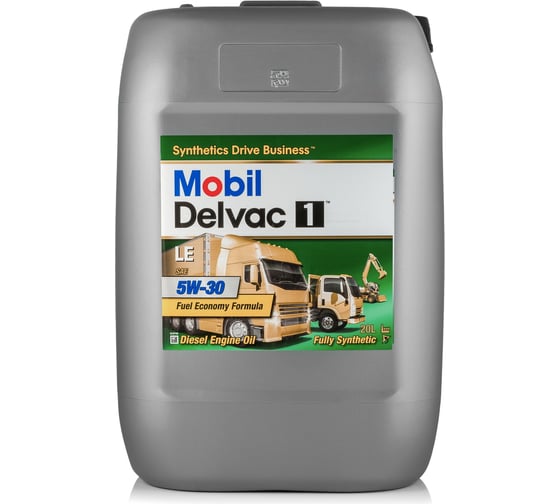 Моторное масло MOBIL Delvac 1 LE 5W30 синтетическое 20 л 152707