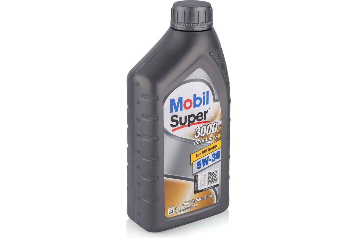 Моторное масло MOBIL Super 3000 Formula V 5W30 синтетическое 1 л 153454 ...