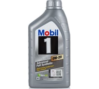Моторное масло MOBIL 1 0W20 синтетическое 1 л 155248
