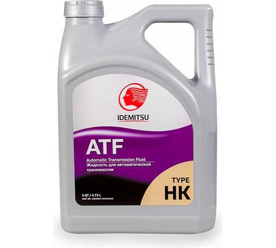 Трансмиссионная жидкость IDEMITSU ATF TYPE-HK 4,73л 30040097-953 1