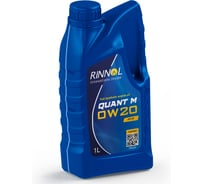 Масло моторное синтетическое RINNOL QUANT M 0W-20 e1L 102456