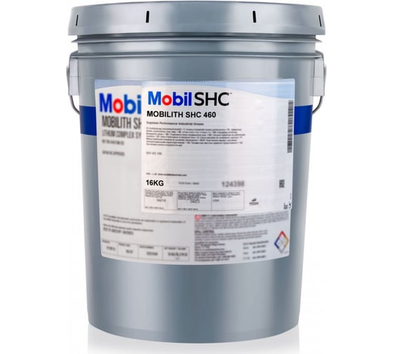 Смазка MOBIL Mobilith SHC 460 пластичная 16 кг 148996