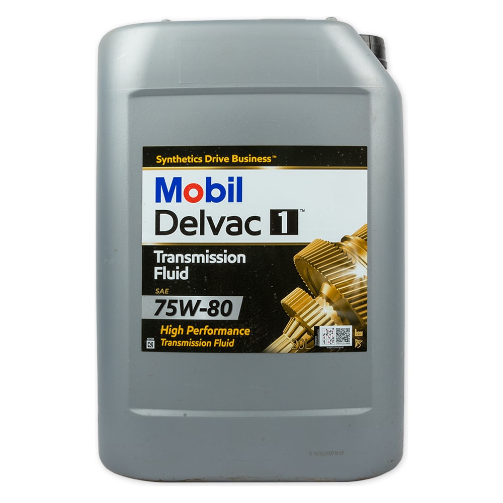 Трансмиссионное масло MOBIL Delvac 1 Transmission Fluid 75W80 20 л