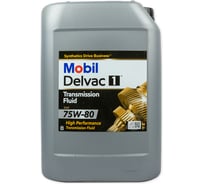 Трансмиссионное масло MOBIL Delvac 1 Transmission Fluid 75W80 20 л 155220