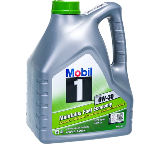 Масло моторное синтетическое 1 ESP LV 0W30 4 л MOBIL 154315