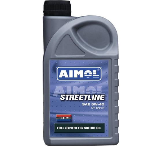 Моторное масло AIMOL Streetline синтетическое, 5w-40, 1 л 8717662390548 1