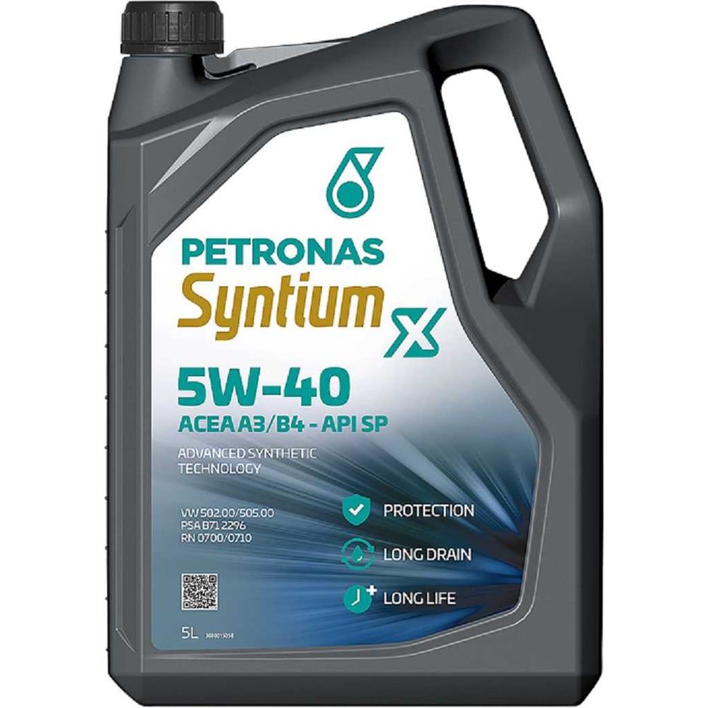 МоторноемаслоPetronasSyntiumX5W-40A3/B4.5лACEAA3/B4,APISP70983M12EU