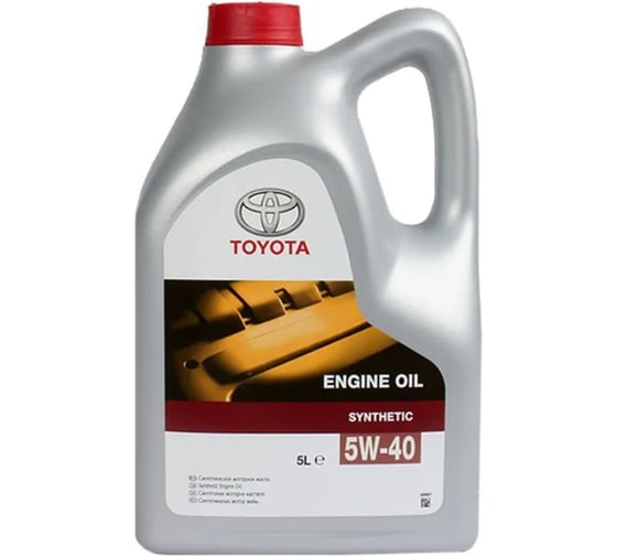 Моторное масло TOYOTA 5W-40, 5 л 08880-80375GO