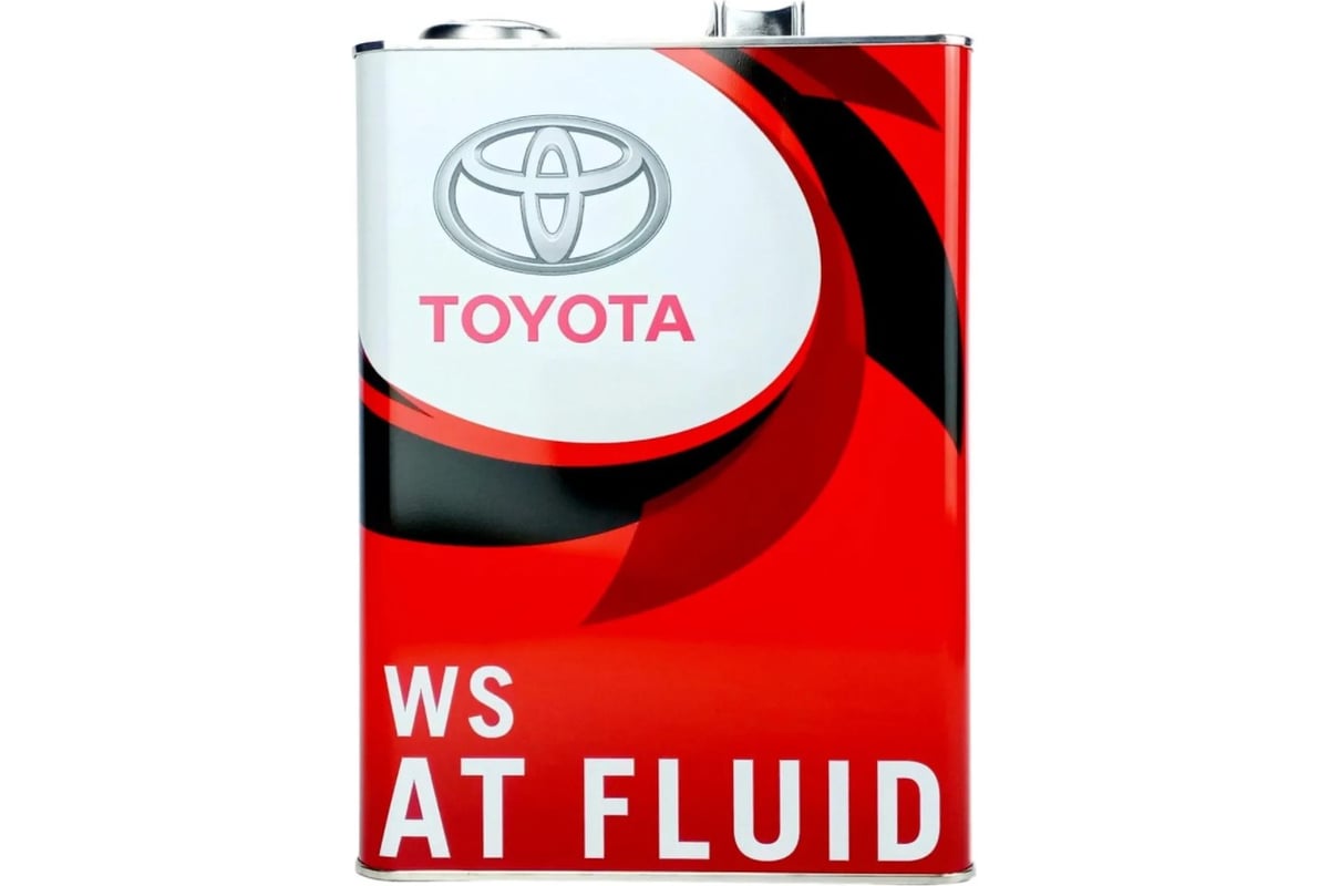 Трансмиссионное масло Toyota ATF WS 4 л, жестяная банка 08886-02305 -  выгодная цена, отзывы, характеристики, фото - купить в Москве и РФ