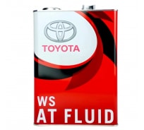 Трансмиссионное масло Toyota ATF WS 4 л, жестяная банка 08886-02305
