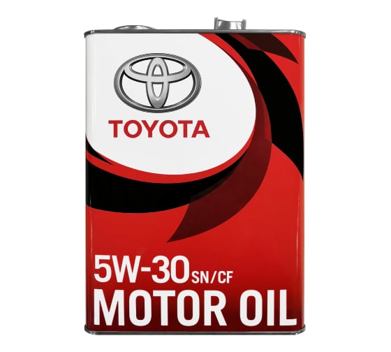 Моторное масло Toyota SN, 5W-30, 4 л, жестяная банка 08880-10705