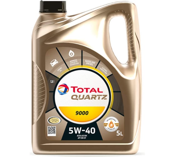Моторное масло TOTAL 9000 5W-40, 5 л 148650 1