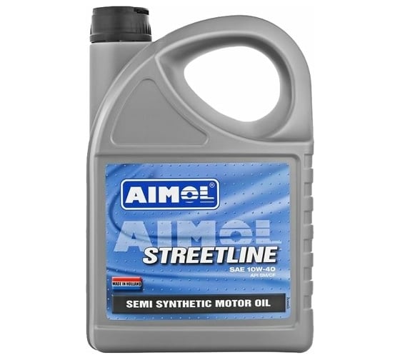 Моторное масло AIMOL Streetline синтетическое, 10w-40, 4 л 8717662393570